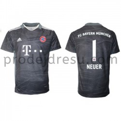 FC Bayern Mnichov Dresy Fotbal Brankářské Manuel Neuer 1 Venkovní 2021-2022 Krátký Rukáv