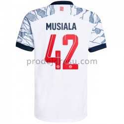 FC Bayern Mnichov Dresy Fotbal Jamal Musiala 42 Alternativní 2021-2022 Krátký Rukáv