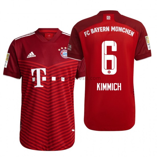 FC Bayern Mnichov Dresy Fotbal Joshua Kimmich 6 Domácí 2021-2022 Krátký Rukáv