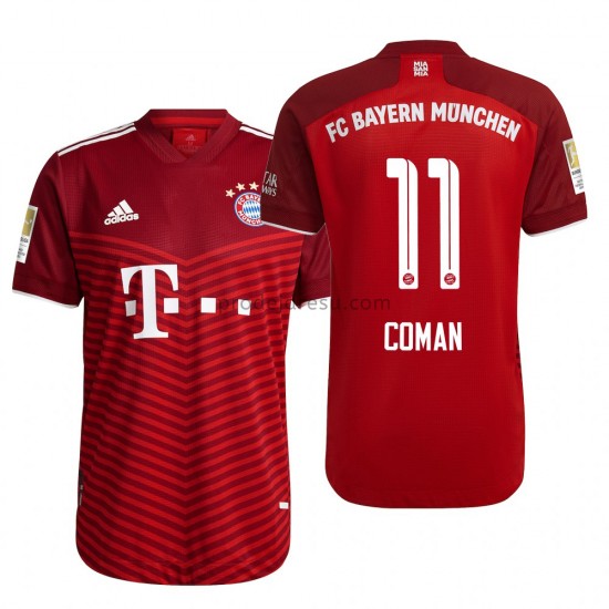 FC Bayern Mnichov Dresy Fotbal Kingsley Coman 11 Domácí 2021-2022 Krátký Rukáv