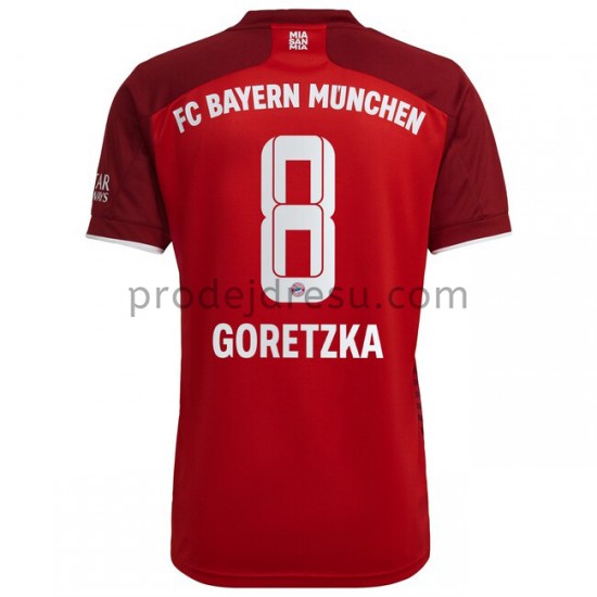 FC Bayern Mnichov Dresy Fotbal Leon Goretzka 8 Domácí 2021-2022 Krátký Rukáv