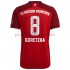 FC Bayern Mnichov Dresy Fotbal Leon Goretzka 8 Domácí 2021-2022 Krátký Rukáv