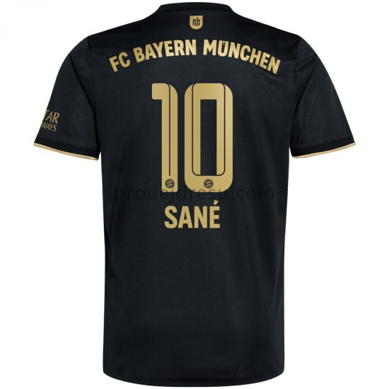 FC Bayern Mnichov Dresy Fotbal Leroy Sane 10 Venkovní 2021-2022 Krátký Rukáv