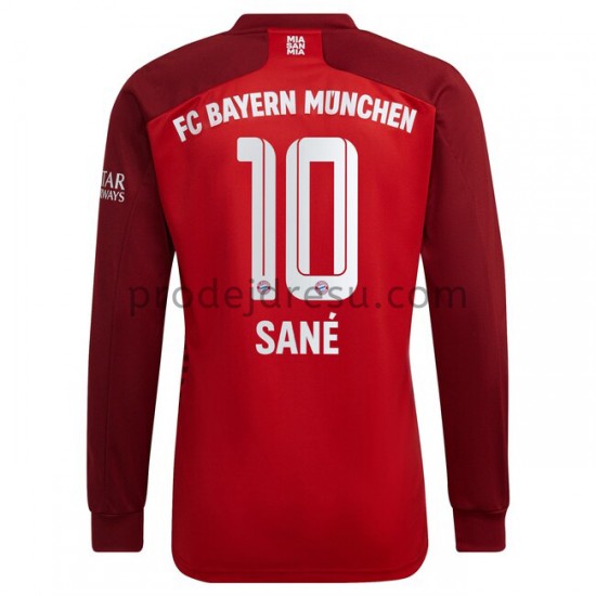 FC Bayern Mnichov Dresy Fotbal Leroy Sane 10 Domácí 2021-2022 Dlouhý Rukáv