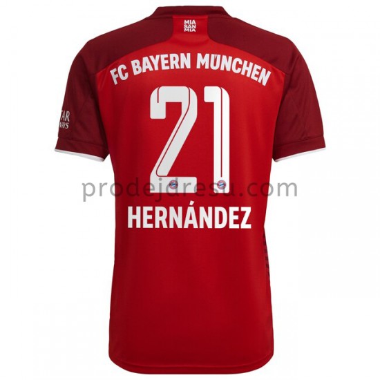 FC Bayern Mnichov Dresy Fotbal Lucas Hernandez 21 Domácí 2021-2022 Krátký Rukáv