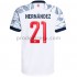 FC Bayern Mnichov Dresy Fotbal Lucas Hernandez 21 Alternativní 2021-2022 Krátký Rukáv