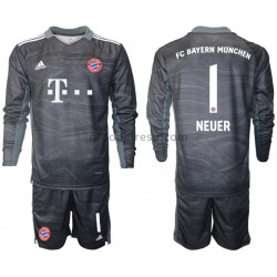 FC Bayern Mnichov Dresy Fotbal Manuel Neuer 1 Brankářské Dětský Venkovní 2021-2022 Dlouhý Rukáv
