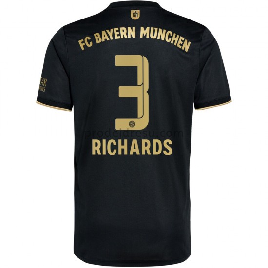 FC Bayern Mnichov Dresy Fotbal Omar Richards 3 Venkovní 2021-2022 Krátký Rukáv
