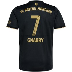 FC Bayern Mnichov Dresy Fotbal Serge Gnabry 7 Venkovní 2021-2022 Krátký Rukáv