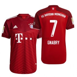 FC Bayern Mnichov Dresy Fotbal Serge Gnabry 7 Domácí 2021-2022 Krátký Rukáv