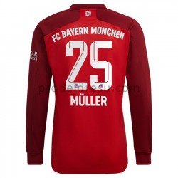 FC Bayern Mnichov Dresy Fotbal Thomas Muller 25 Domácí 2021-2022 Dlouhý Rukáv