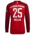 FC Bayern Mnichov Dresy Fotbal Thomas Muller 25 Domácí 2021-2022 Dlouhý Rukáv