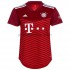FC Bayern Mnichov Dresy Fotbal Žena Domácí 2021-2022 Krátký Rukáv