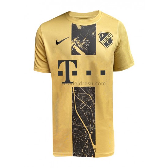 FC Utrecht Dresy Fotbal Alternativní 2021-2022 Krátký Rukáv