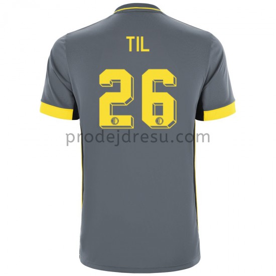 Feyenoord Rotterdam Dresy Fotbal Guus Til 26 Venkovní 2021-2022 Krátký Rukáv
