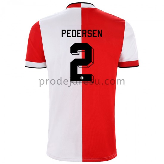 Feyenoord Rotterdam Dresy Fotbal Marcus Pedersen 2 Domácí 2021-2022 Krátký Rukáv