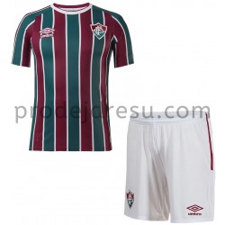 Fluminense Dresy Fotbal Dětský Domácí 2021-2022 Krátký Rukáv