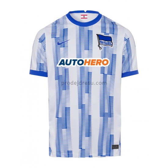Hertha BSC Dresy Fotbal Domácí 2021-2022 Krátký Rukáv