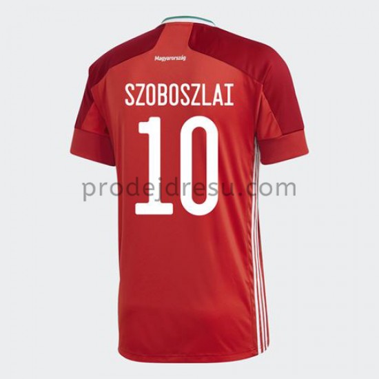 Maďarsko Dresy Fotbal Dominik Szoboszlai 10 Domácí ME 2020 Krátký Rukáv