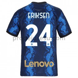 Inter Milán Dresy Fotbal Dresy Fotbal Christian Eriksen 24 Domácí 2021-2022 Krátký Rukáv