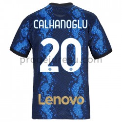 Inter Milán Dresy Fotbal Dresy Fotbal Hakan Calhanoglu 20 Domácí 2021-2022 Krátký Rukáv