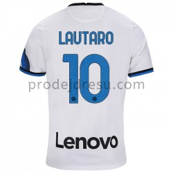 Inter Milán Dresy Fotbal Dresy Fotbal Lautaro Martinez 10 Venkovní 2021-2022 Krátký Rukáv
