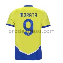Juventus Dresy Fotbal Alvaro Morata 9 Alternativní 2021-2022 Krátký Rukáv