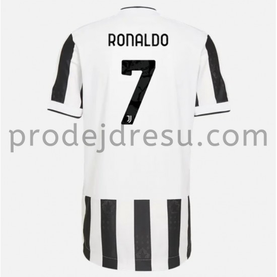 Juventus Dresy Fotbal Cristiano Ronaldo 7 Domácí 2021-2022 Krátký Rukáv