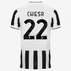 Juventus Dresy Fotbal Federico Chiesa 22 Domácí 2021-2022 Krátký Rukáv
