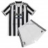 Juventus Dresy Fotbal Dětský Domácí 2021-2022 Krátký Rukáv