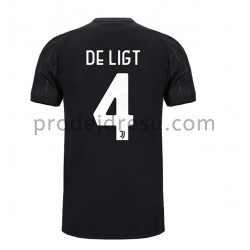 Juventus Dresy Fotbal Matthijs de Ligt 4 Venkovní 2021-2022 Krátký Rukáv