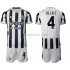 Juventus Dresy Fotbal Matthijs de Ligt 4 Dětský Domácí 2021-2022 Krátký Rukáv