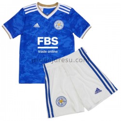Leicester City Dresy Fotbal Dětský Domácí 2021-2022 Krátký Rukáv