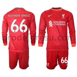 Liverpool Dresy Fotbal Alexander-Arnold 66 Dětský Domácí 2021-2022 Dlouhý Rukáv