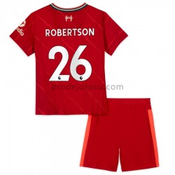 Liverpool Dresy Fotbal Andrew Robertson 26 Dětský Domácí 2021-2022 Krátký Rukáv