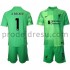 Liverpool Dresy Fotbal Brankářské Alisson Becker 1 Dětský Domácí 2021-2022 Krátký Rukáv
