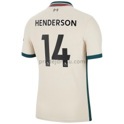 Liverpool Dresy Fotbal Henderson 14 Venkovní 2021-2022 Krátký Rukáv