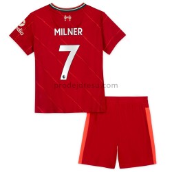 Liverpool Dresy Fotbal James Milner 7 Dětský Domácí 2021-2022 Krátký Rukáv