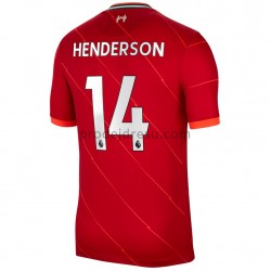 Liverpool Dresy Fotbal Jordan Henderson 14 Domácí 2021-2022 Krátký Rukáv
