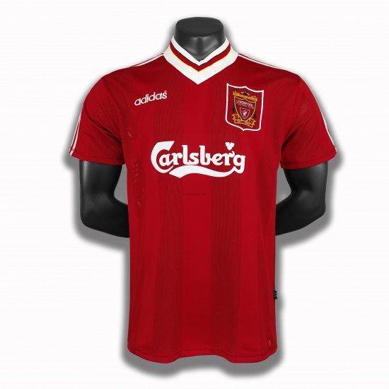 Liverpool Dresy Fotbal Retro Domácí 1995 Krátký Rukáv
