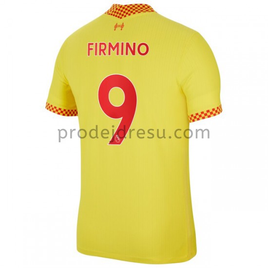 Liverpool Dresy Fotbal Roberto Firmino 9 Alternativní 2021-2022 Krátký Rukáv