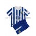 Malaga CF Dresy Fotbal Dětský Domácí 2021-2022 Krátký Rukáv