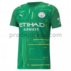 Manchester City Dresy Fotbal Brankářské Venkovní 2021-2022 Krátký Rukáv