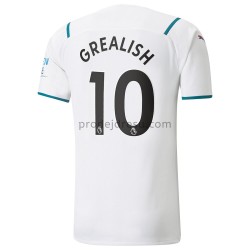 Manchester City Dresy Fotbal Jack Grealish 10 Venkovní 2021-2022 Krátký Rukáv