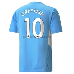 Manchester City Dresy Fotbal Jack Grealish 10 Domácí 2021-2022 Krátký Rukáv