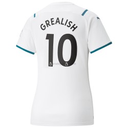 Manchester City Dresy Fotbal Jack Grealish 10 Žena Venkovní 2021-2022 Krátký Rukáv