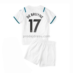 Manchester City Dresy Fotbal Kevin De Bruyne 17 Dětský Venkovní 2021-2022 Krátký Rukáv