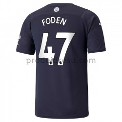 Manchester City Dresy Fotbal Phil Foden 47 Alternativní 2021-2022 Krátký Rukáv