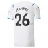 Manchester City Dresy Fotbal Riyad Mahrez 26 Venkovní 2021-2022 Krátký Rukáv