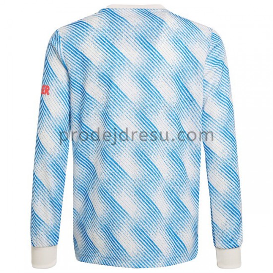 Manchester United Dresy Fotbal Venkovní 2021-2022 Dlouhý Rukáv